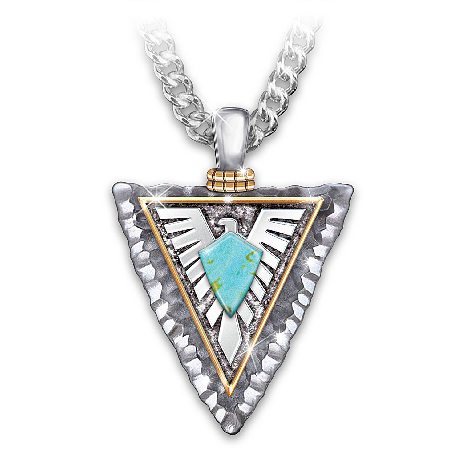 Turquoise arrowhead new arrivals necklace