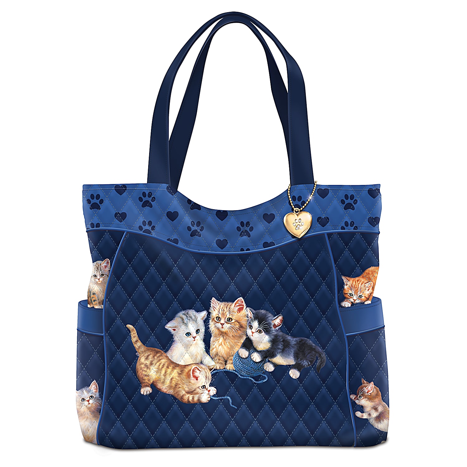 Kitty Cat Tote Purse Size 9x5x12 