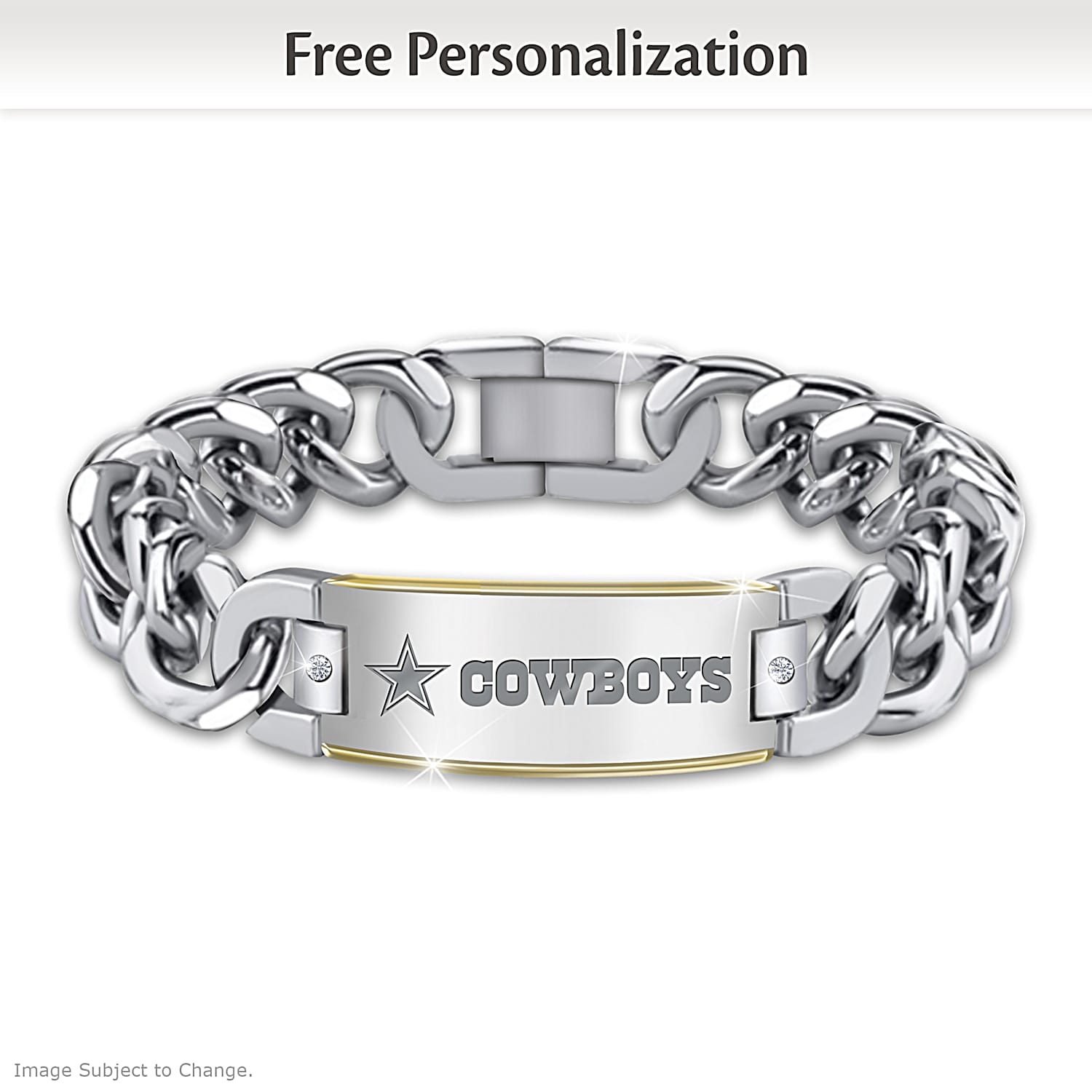 Dallas cowboys mens bracelet outlet