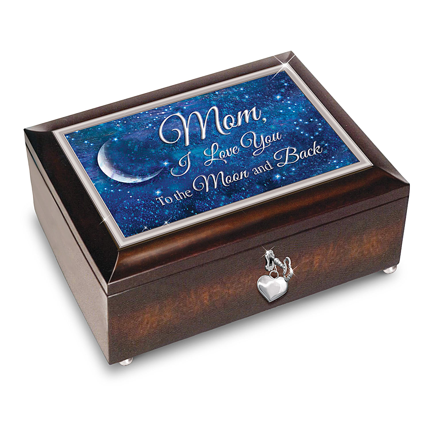 I love you to the moon and back jewelry box clearance