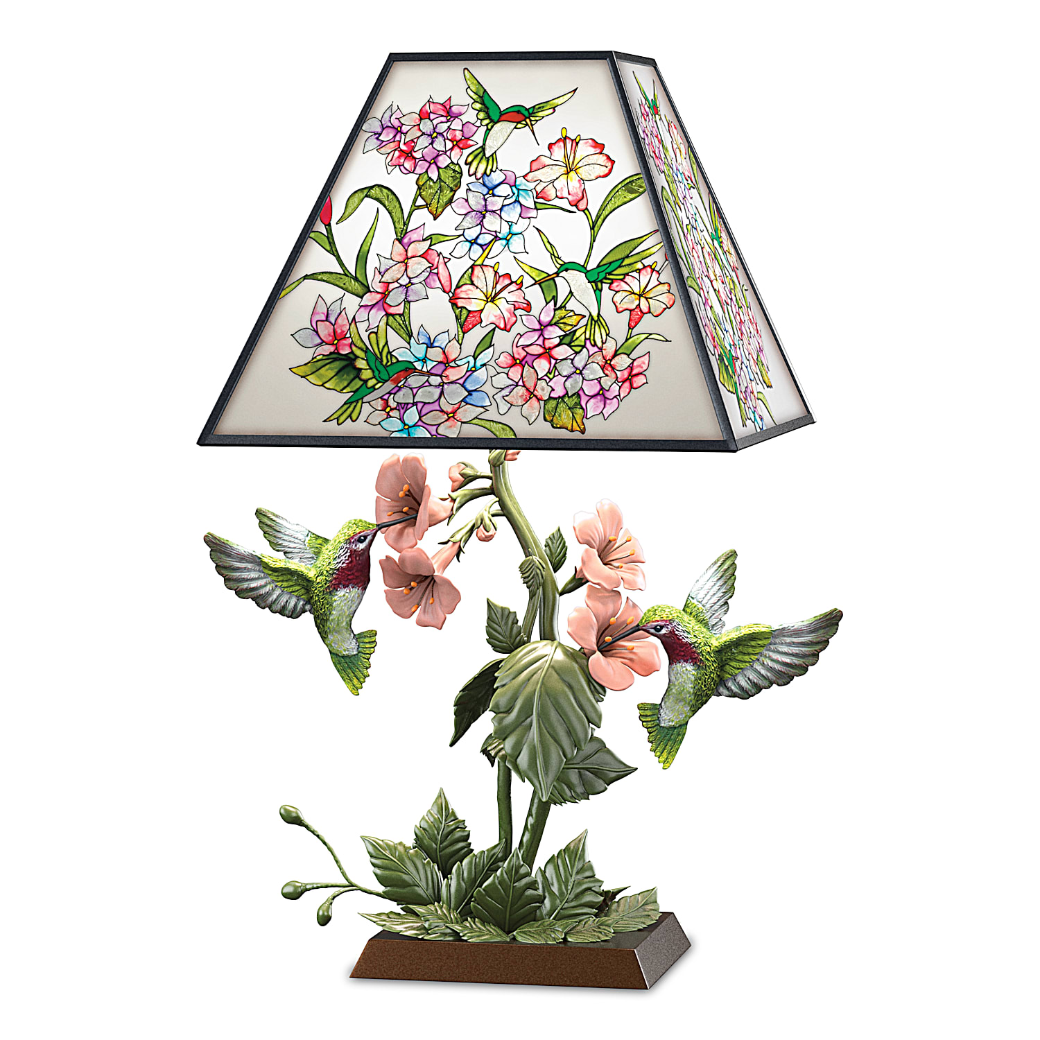 Bradford exchange bird lamp shop
