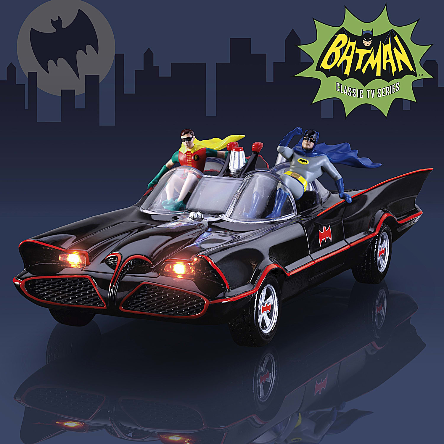Amazon.com: DC Comics Batman Classic TV Series Batmobile