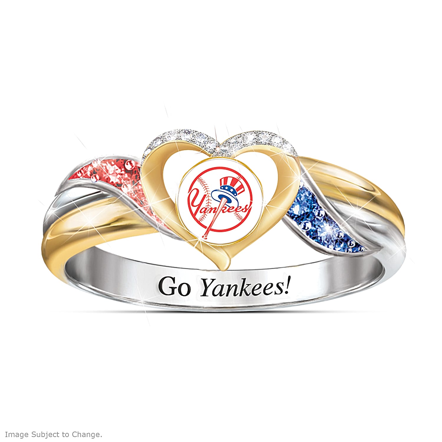 Yankees silicone rings online