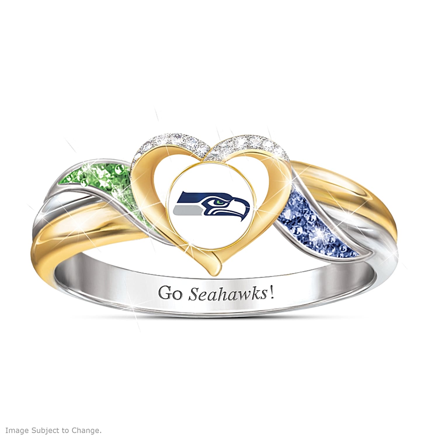 Seattle Seahawks Pride Ring