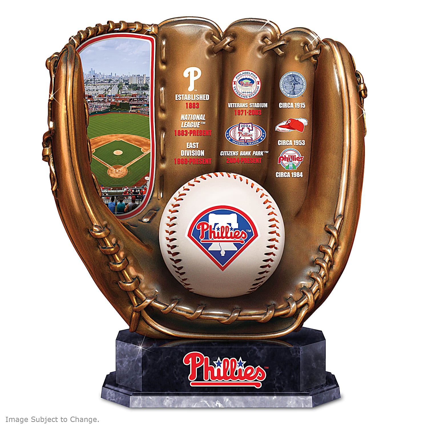 Phillies Celebrate the Flyin' Hawaiian with Baseball Glove Artwork