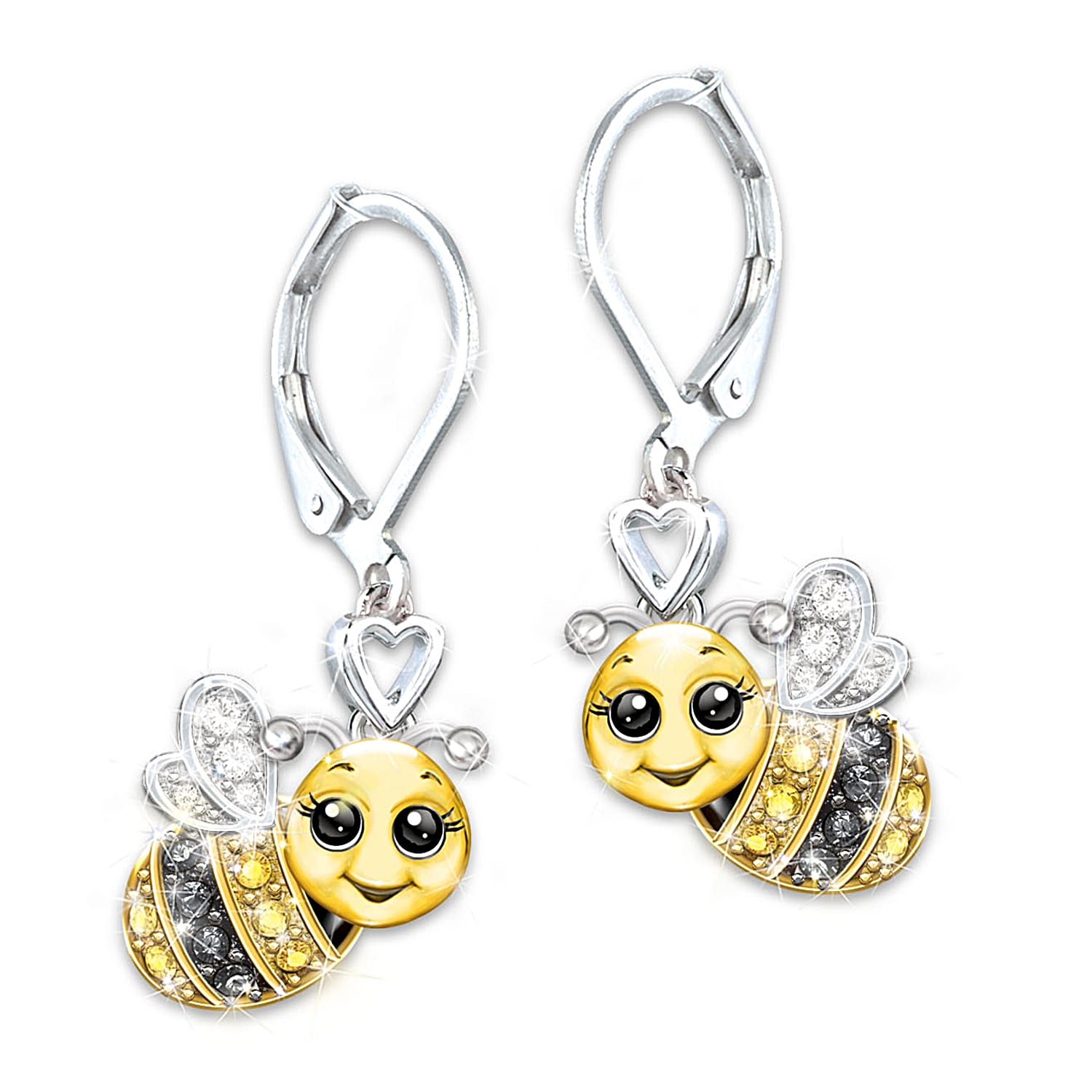 Sunflower Wishes and Honey Bee Kisses Earrings – Crafty Desert Penguin