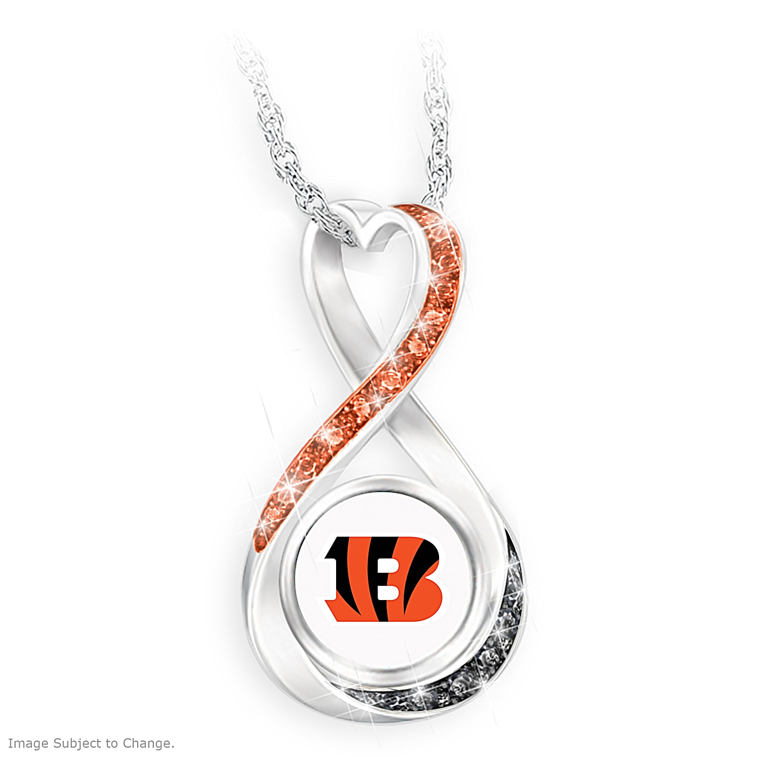 Match-Up Promotions NCAA Louisville Cardinals Infinity Knot Pendant Necklace