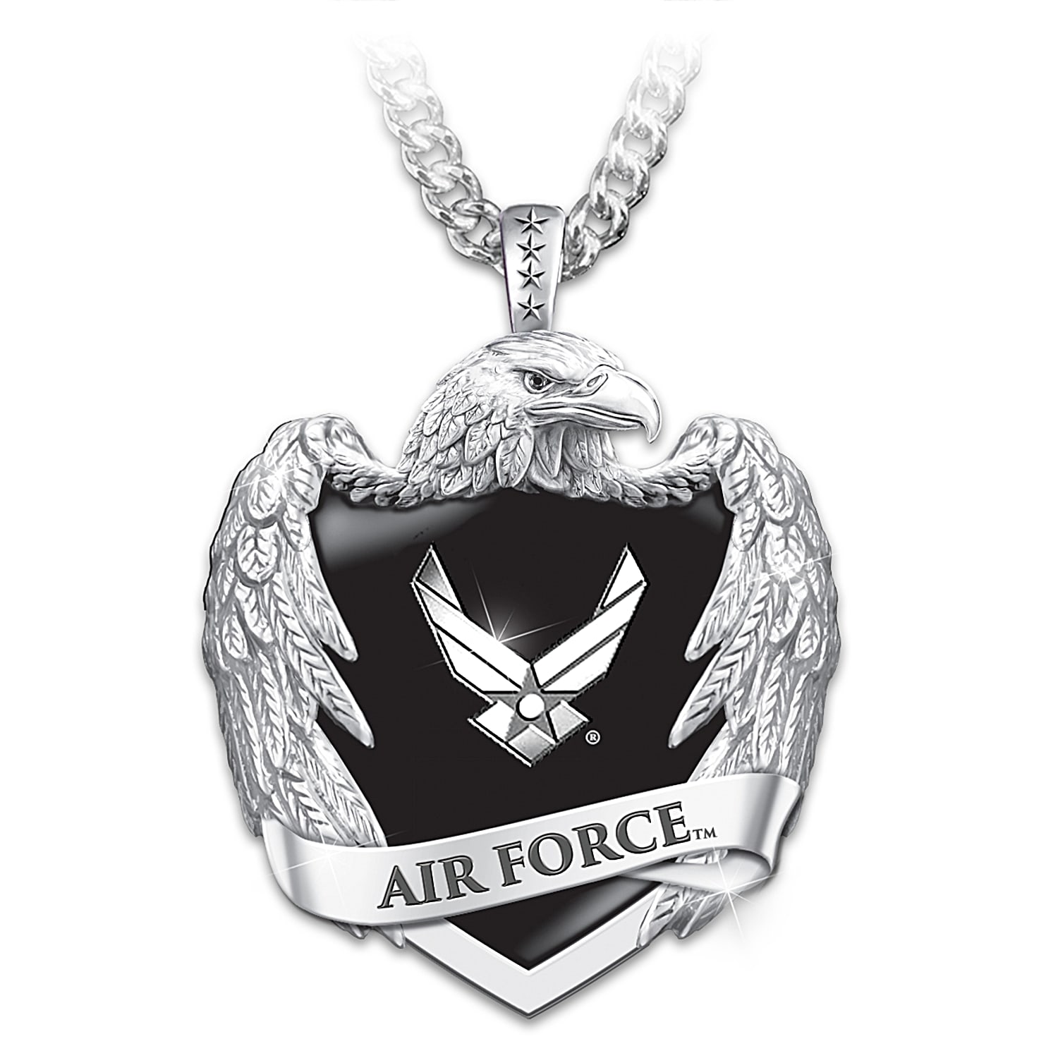 Air force new arrivals wings necklace