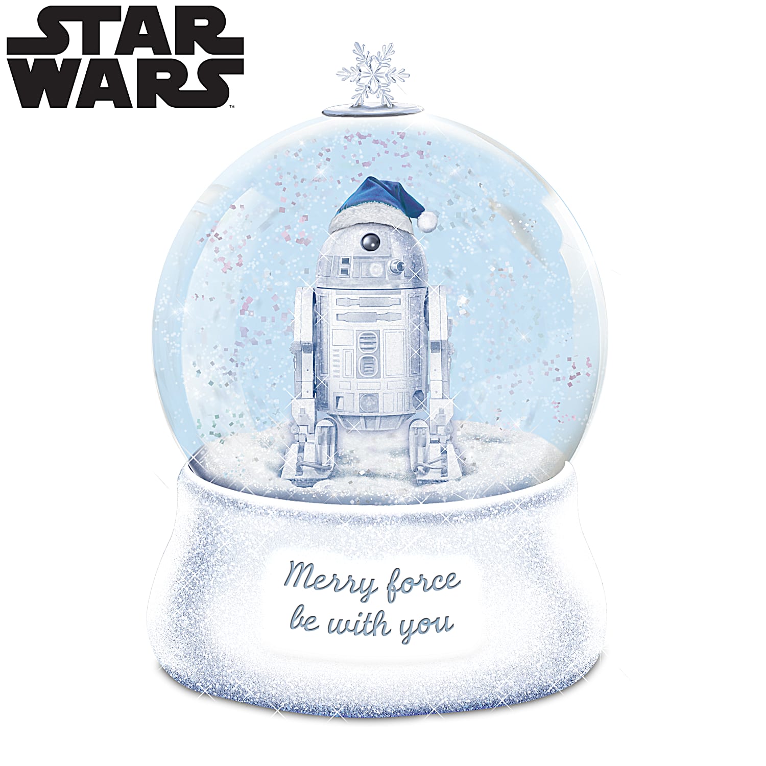 May The Force Be With You Glitter Globe