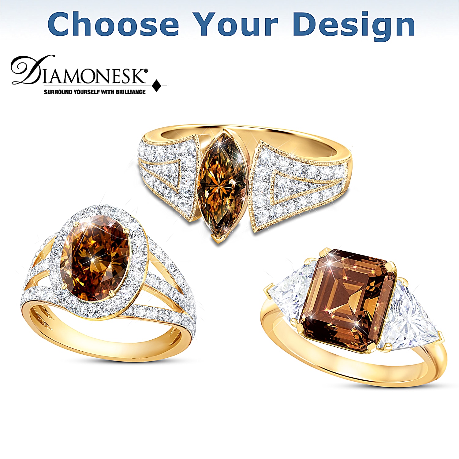 Bradford exchange rings chocolate diamonds discount