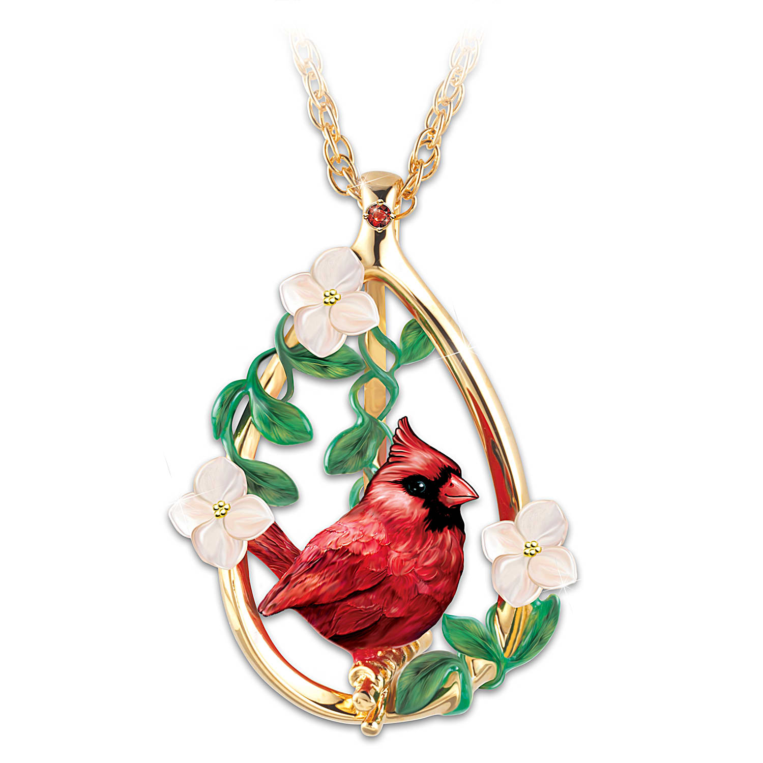 Cardinal jewelry top