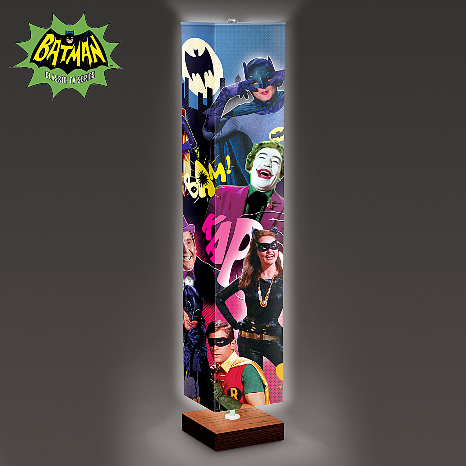 Batman floor lamp top