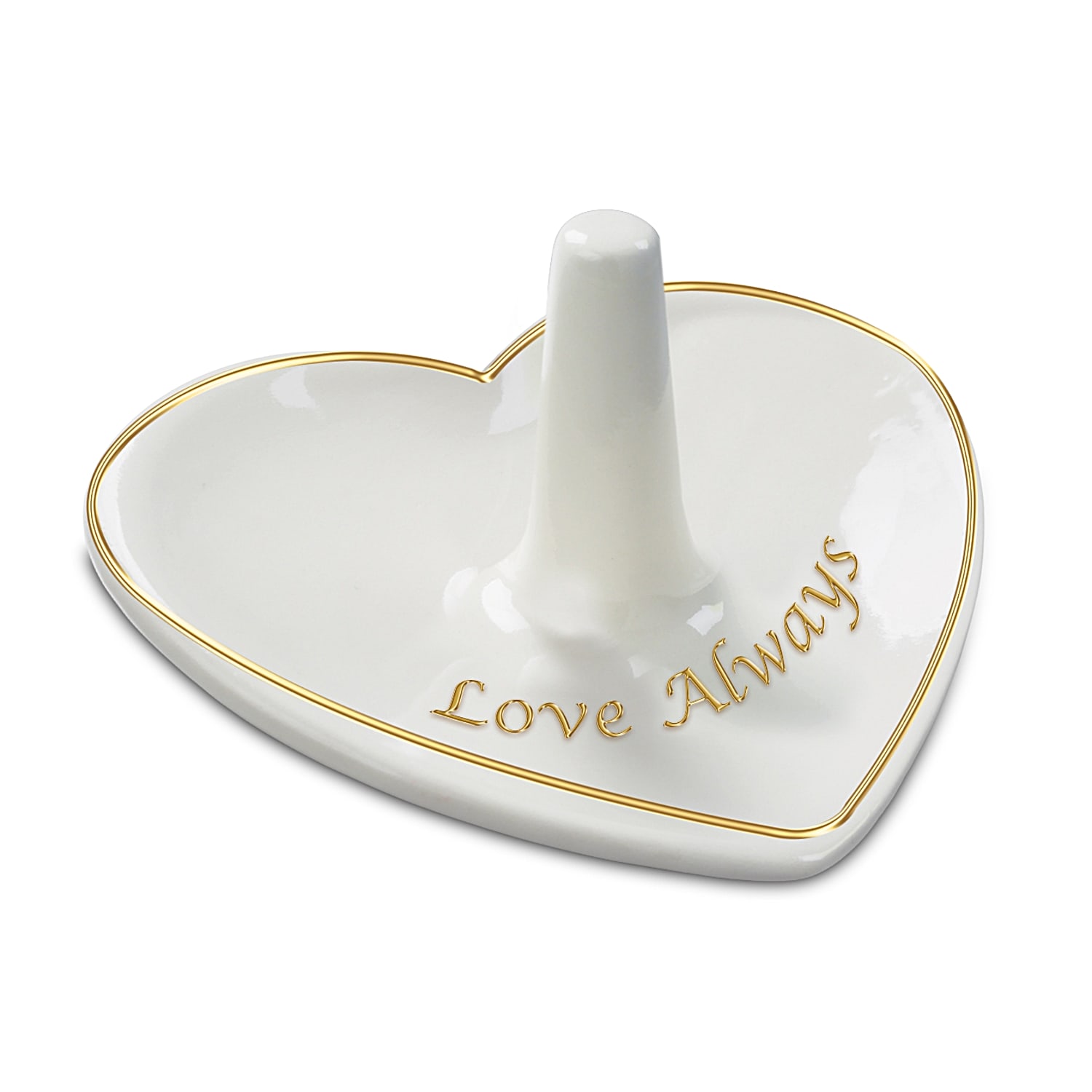 Heart shaped new arrivals ring holder
