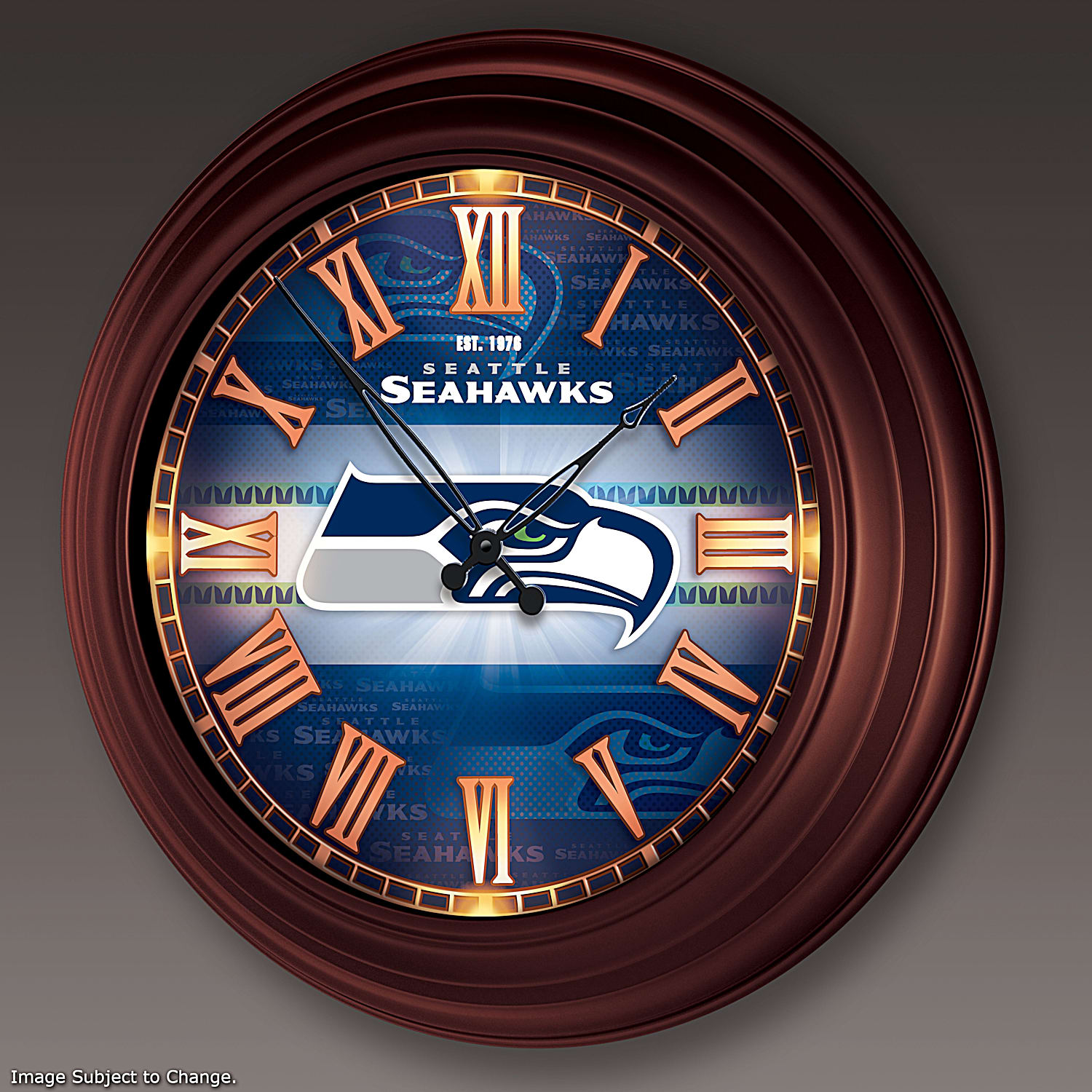 seattle seahawks alarm clock