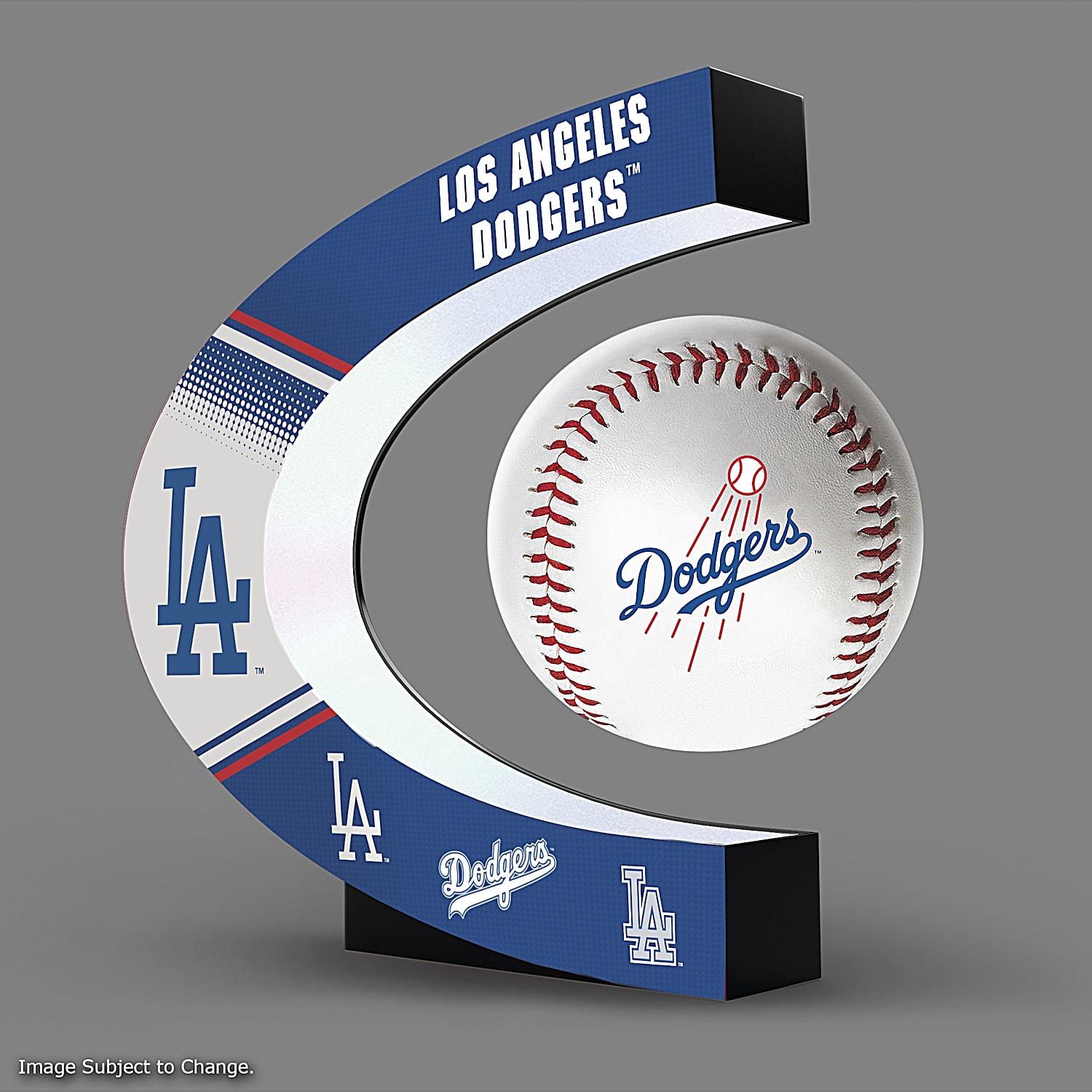 Dodgers Flying Ball Magnet Dodger Sugar Skull Magnet Blue 