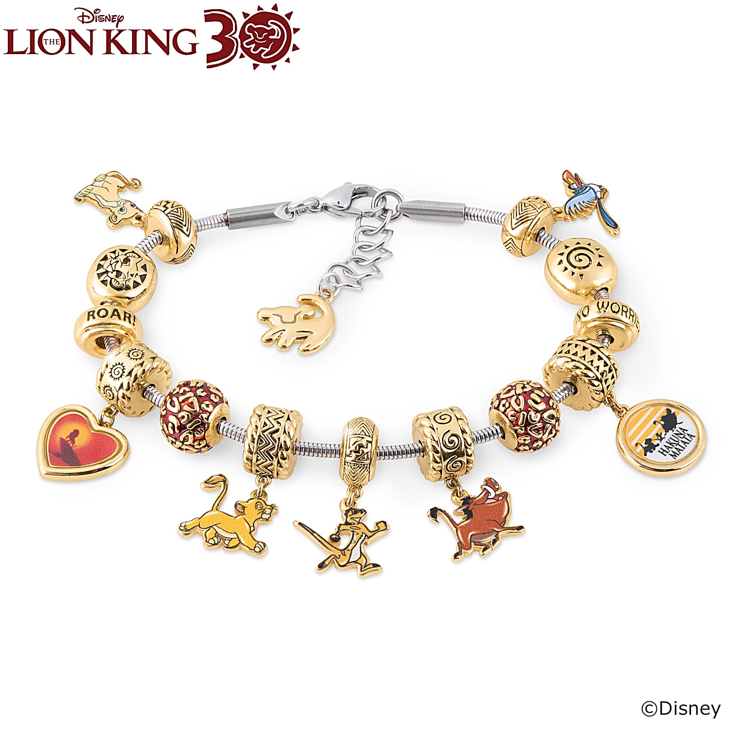 Pandora lion king charm bracelet hotsell