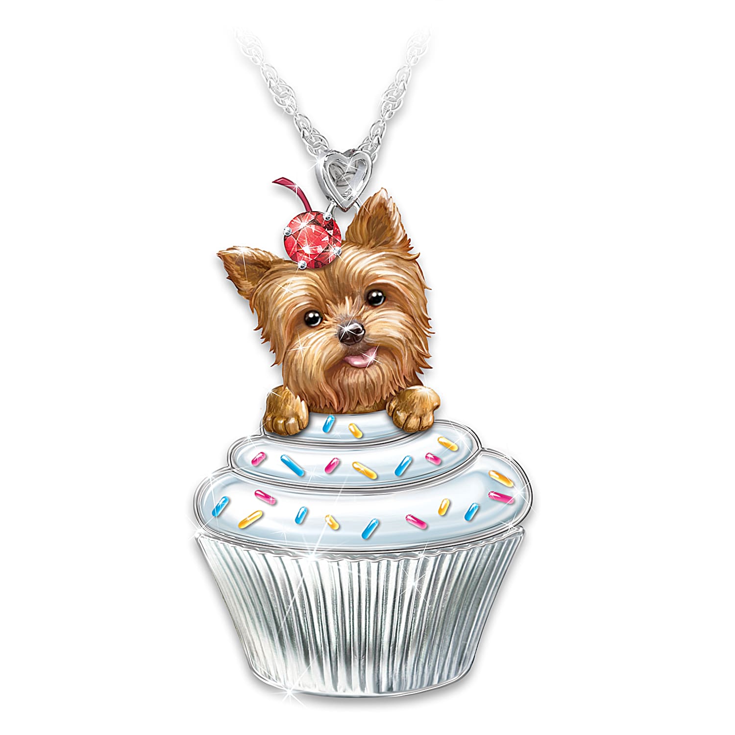 Swarovski yorkshire online terrier bracelet