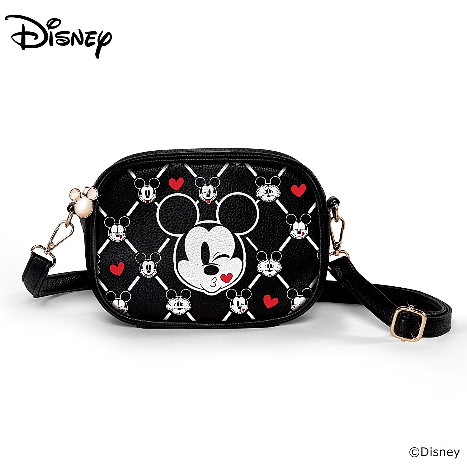 Mickey Mouse Disney Fashion Women Shoulder Bag Leather Female