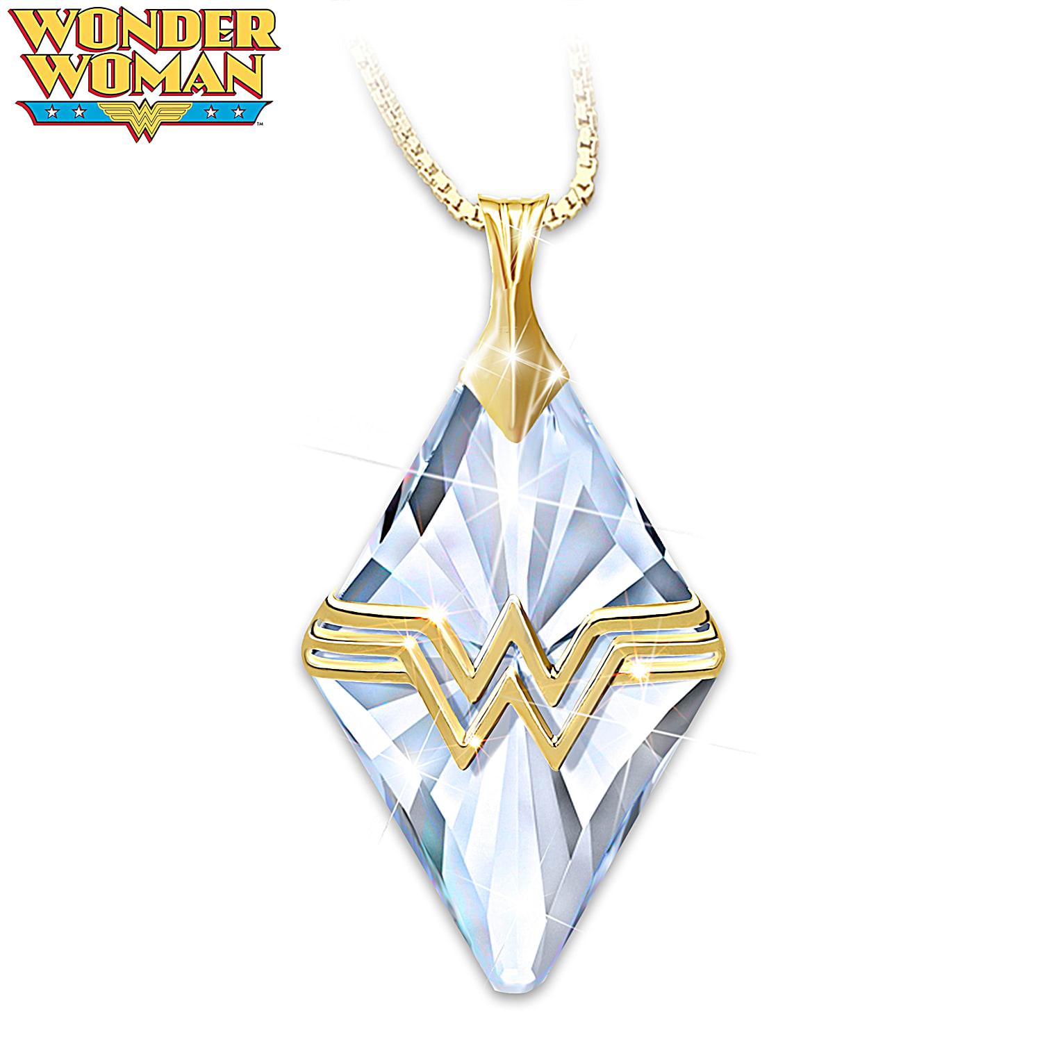 I Am Wonder Woman Pendant Necklace
