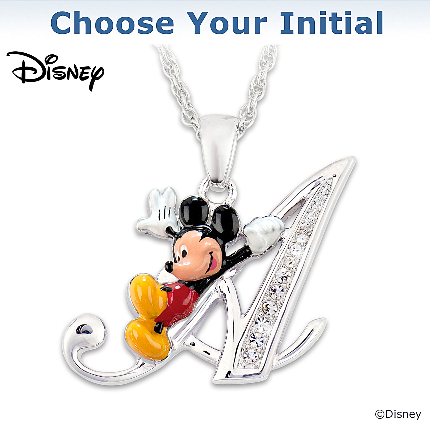 Mickey minnie necklace hotsell