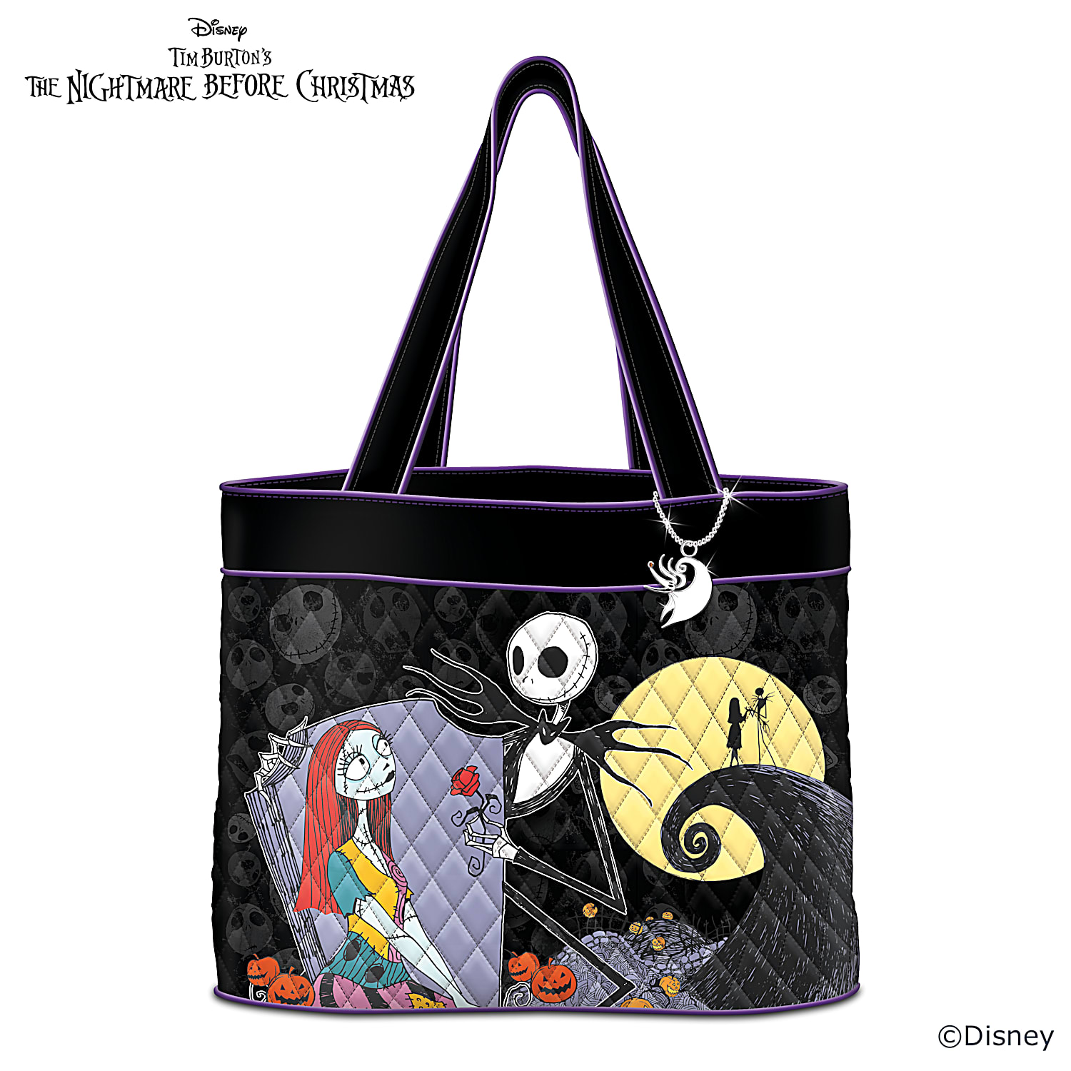 Disney Tim Burton's The Nightmare Before Christmas Tote Bag