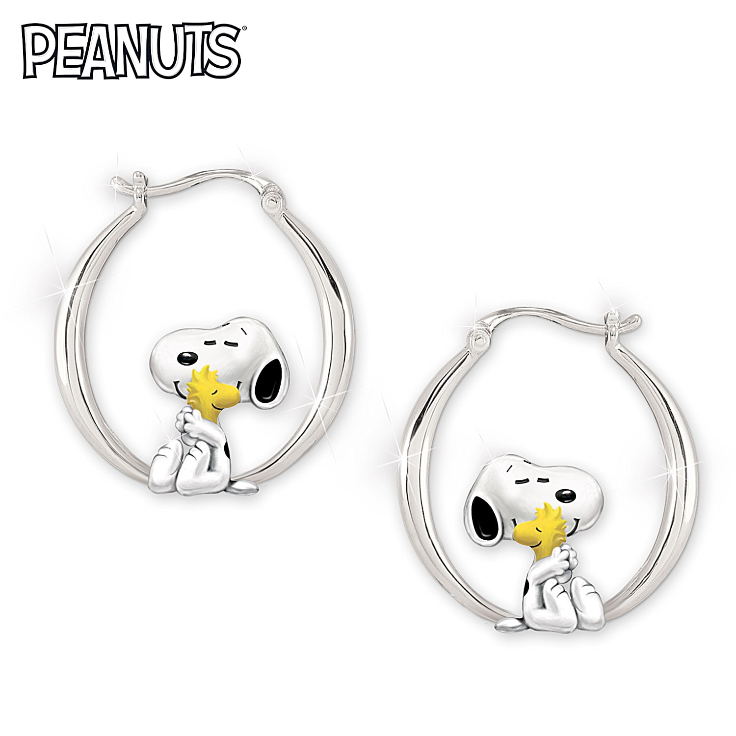 Snoopy christmas on sale earrings