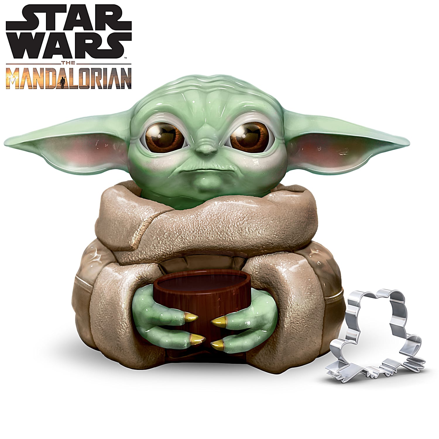 STAR WARS The Mandalorian The Child Grogu Fully Sculpted ...