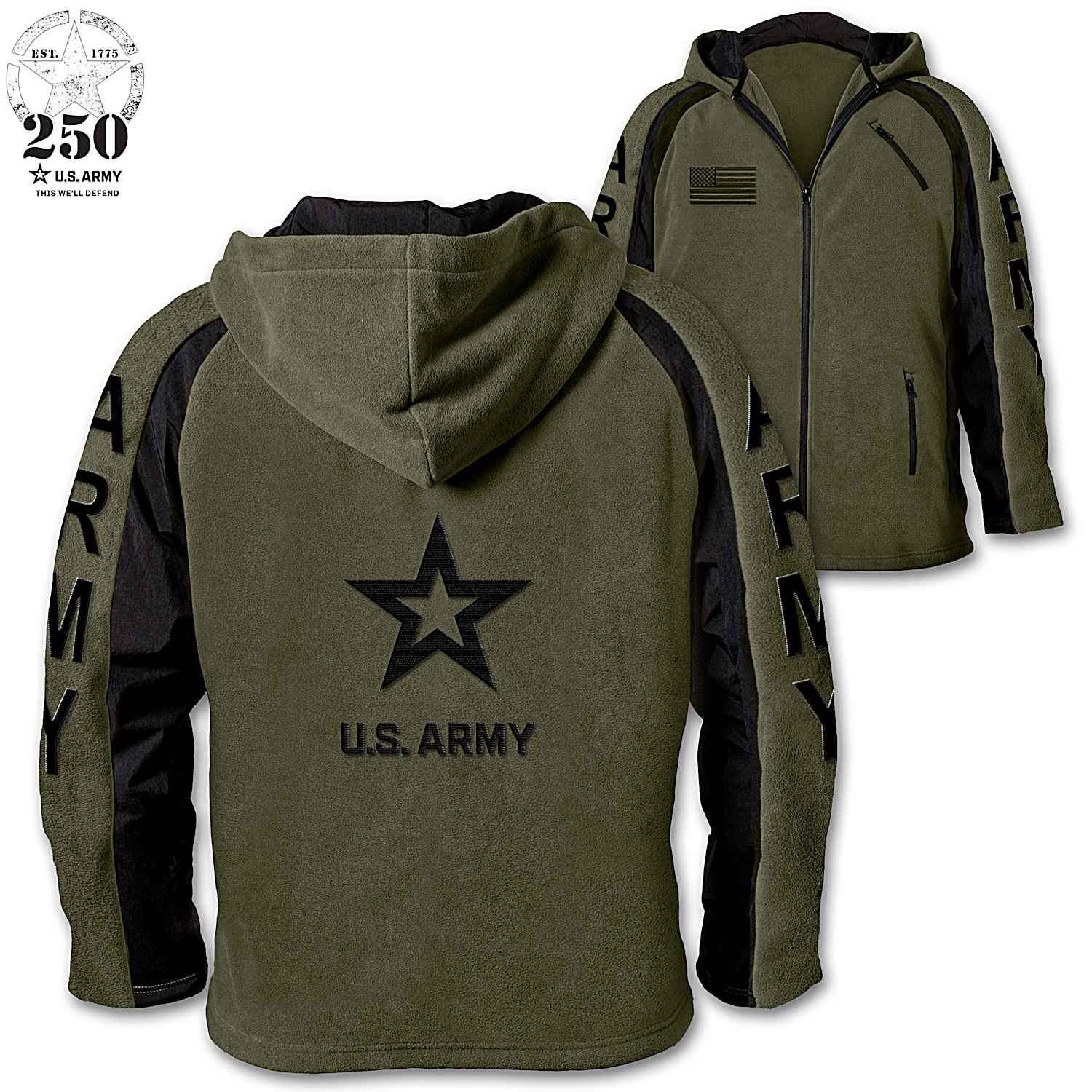 Army pullover jacket sale