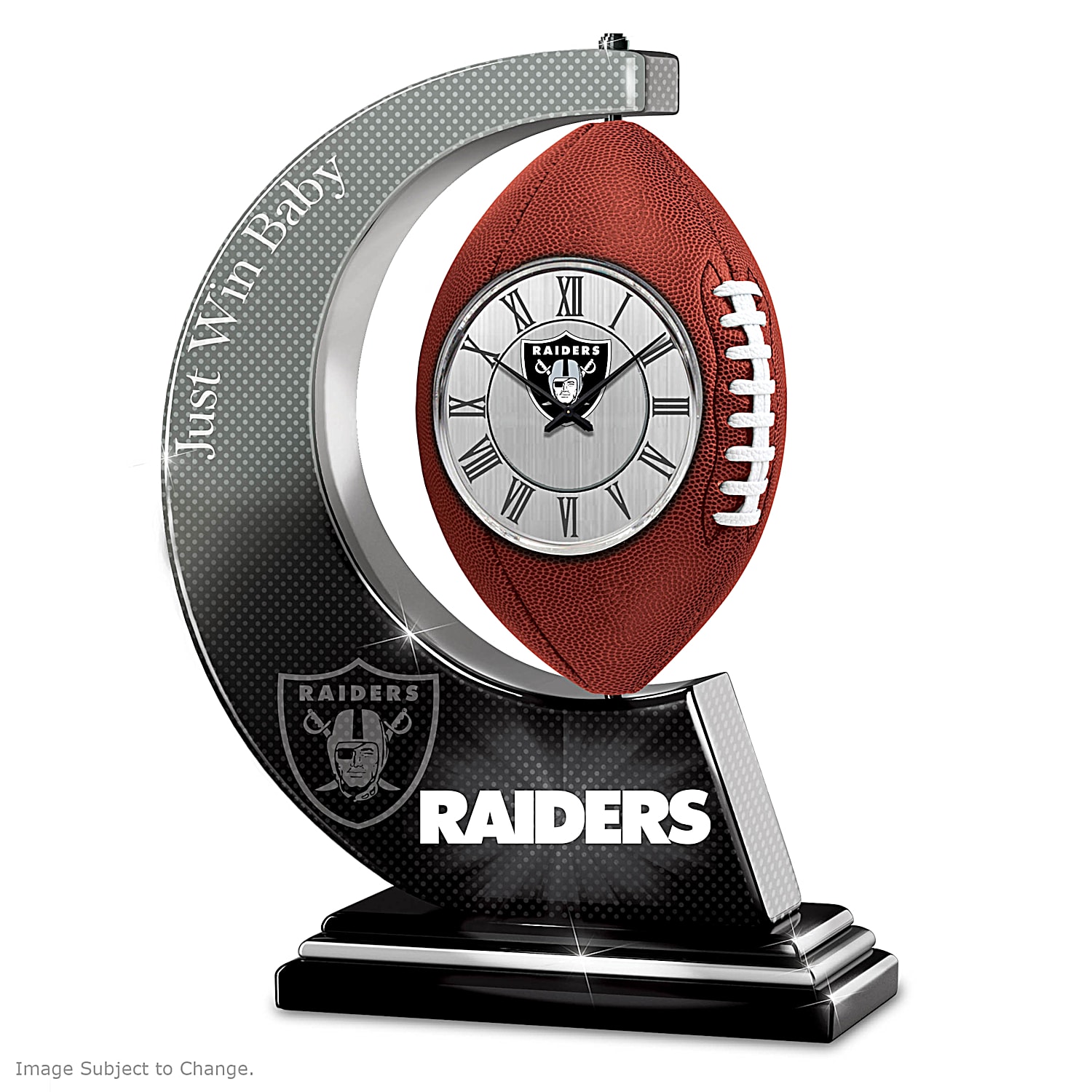 1988 Los Angeles Raiders NFL Wall Clock LA Raiders Vintage