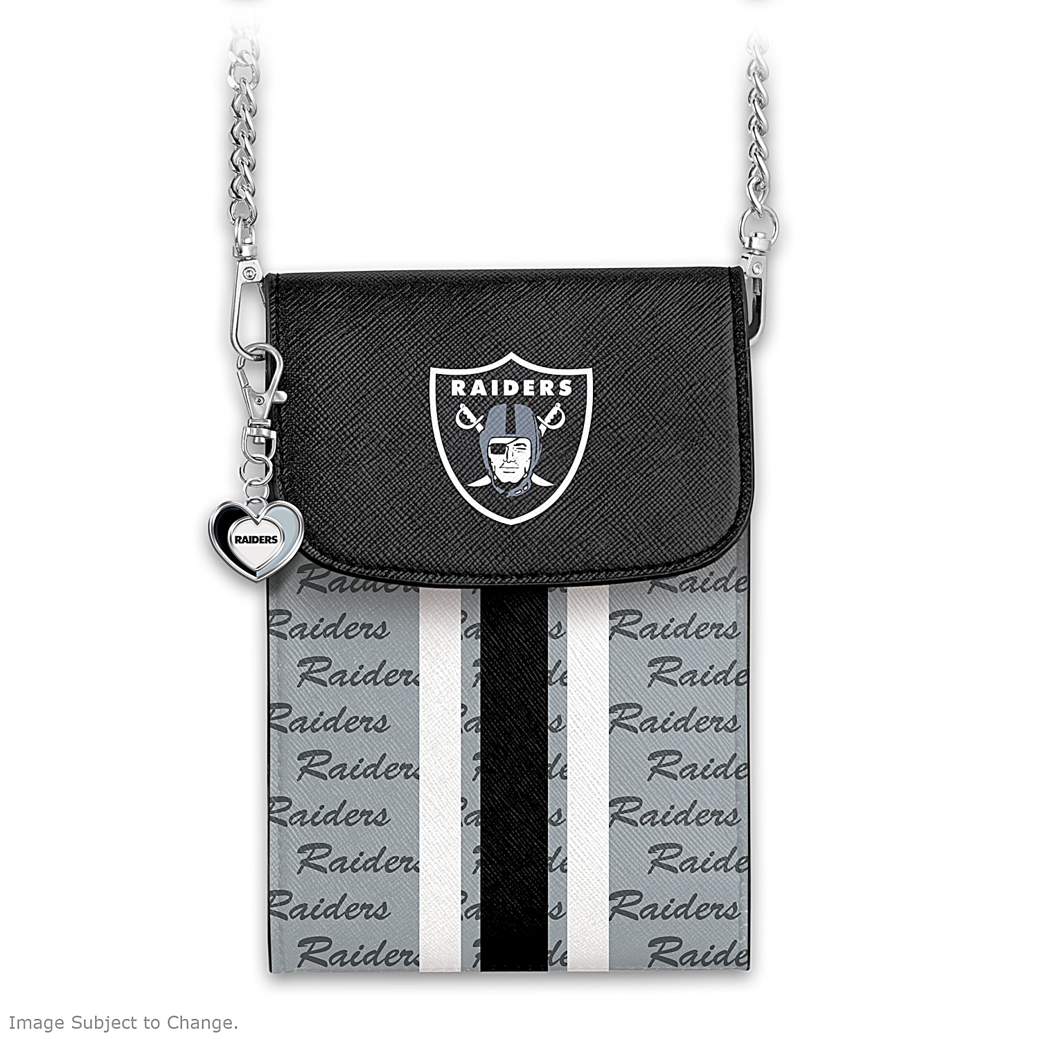 Raiders wallet top with chain