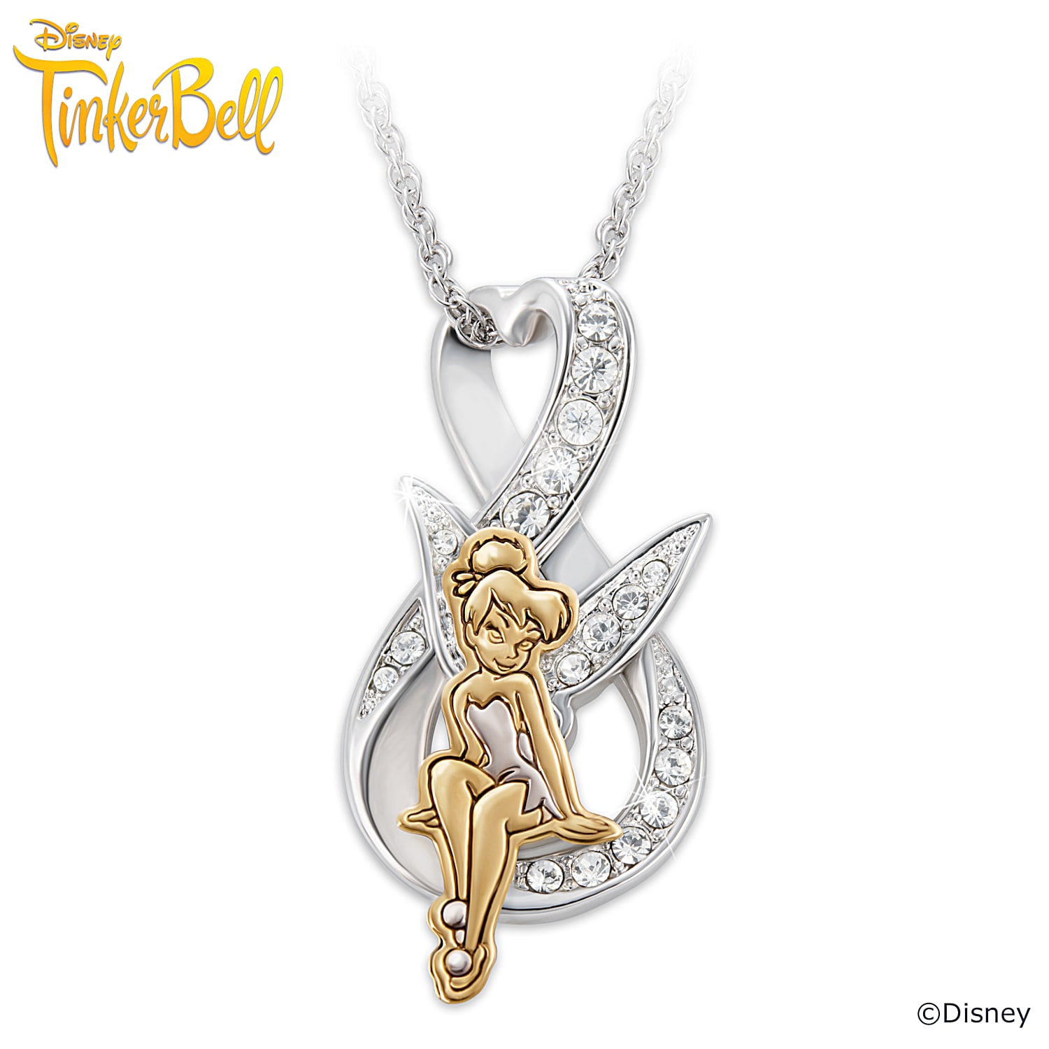 Disney clearance tinkerbell necklace