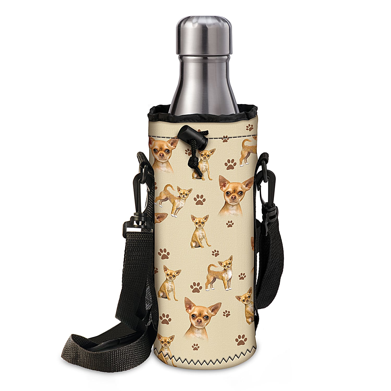 Water bottle carrier for cheap dogs
