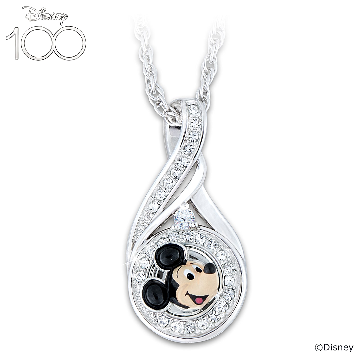 Mickey mouse infinity necklace outlet