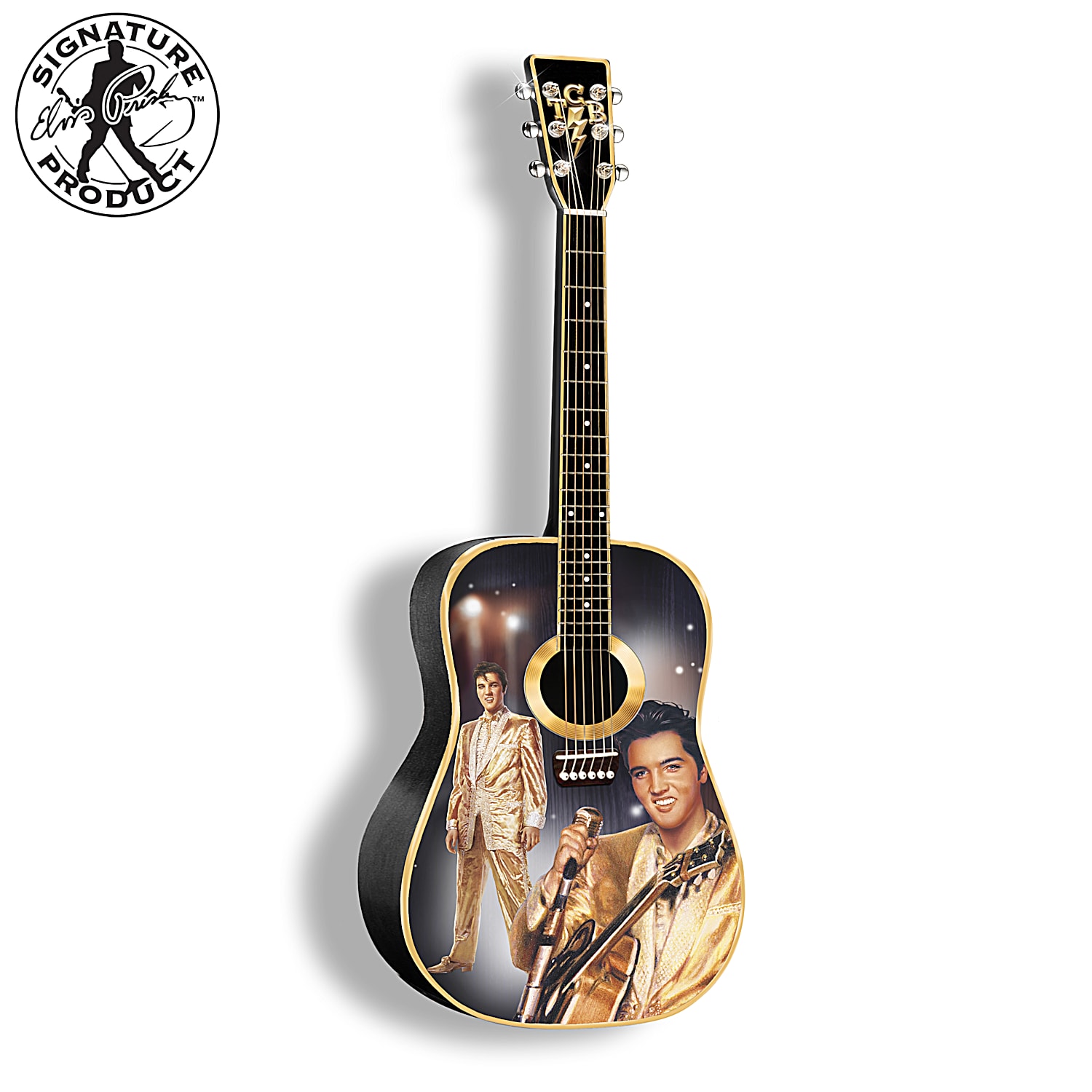 Elvis acoustic guitar hotsell