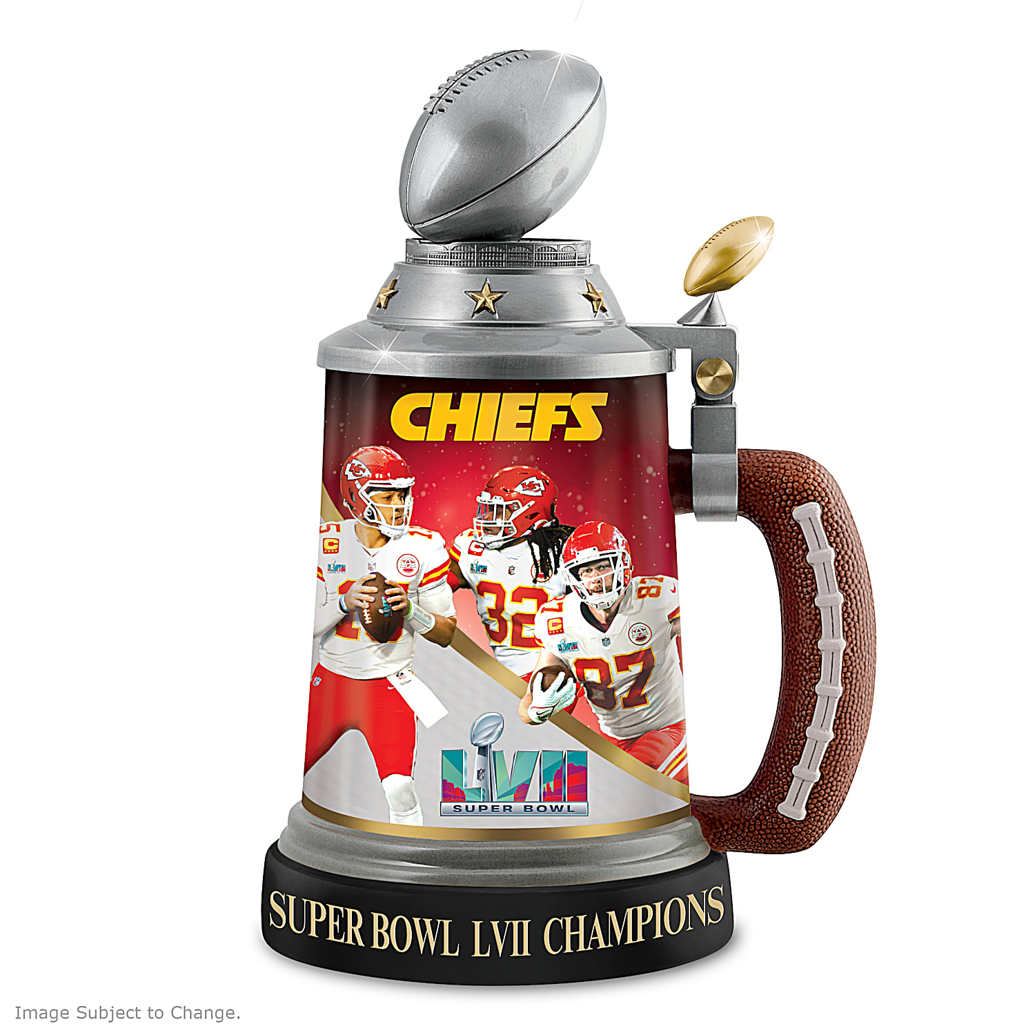 Kansas City Chiefs Super Bowl T-Shirt LVII Trophy Chiefs Gift