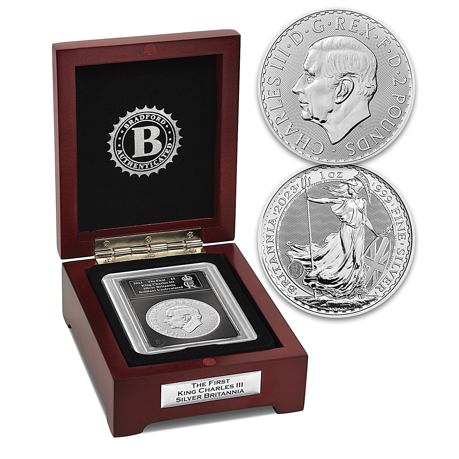 2023 King Charles III First Ever Silver Britannia Coin 2023 King Charles III First Ever Silver Britannia Coin