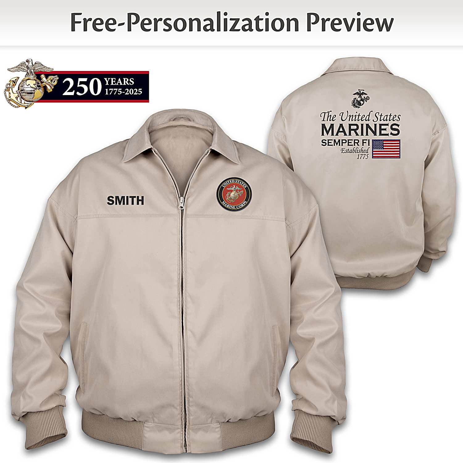 Us marines jacket 2025