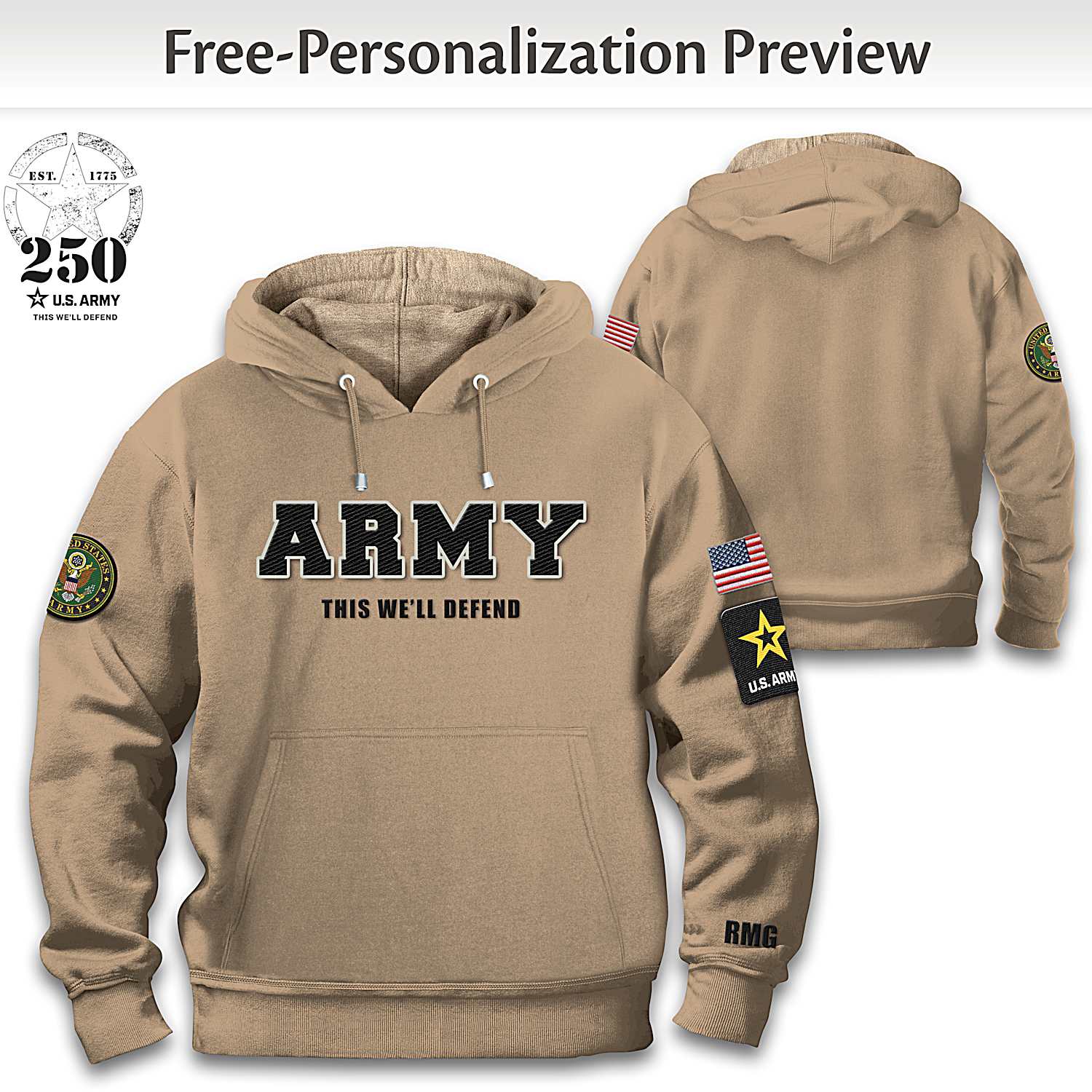 Bradford exchange military hoodies discount