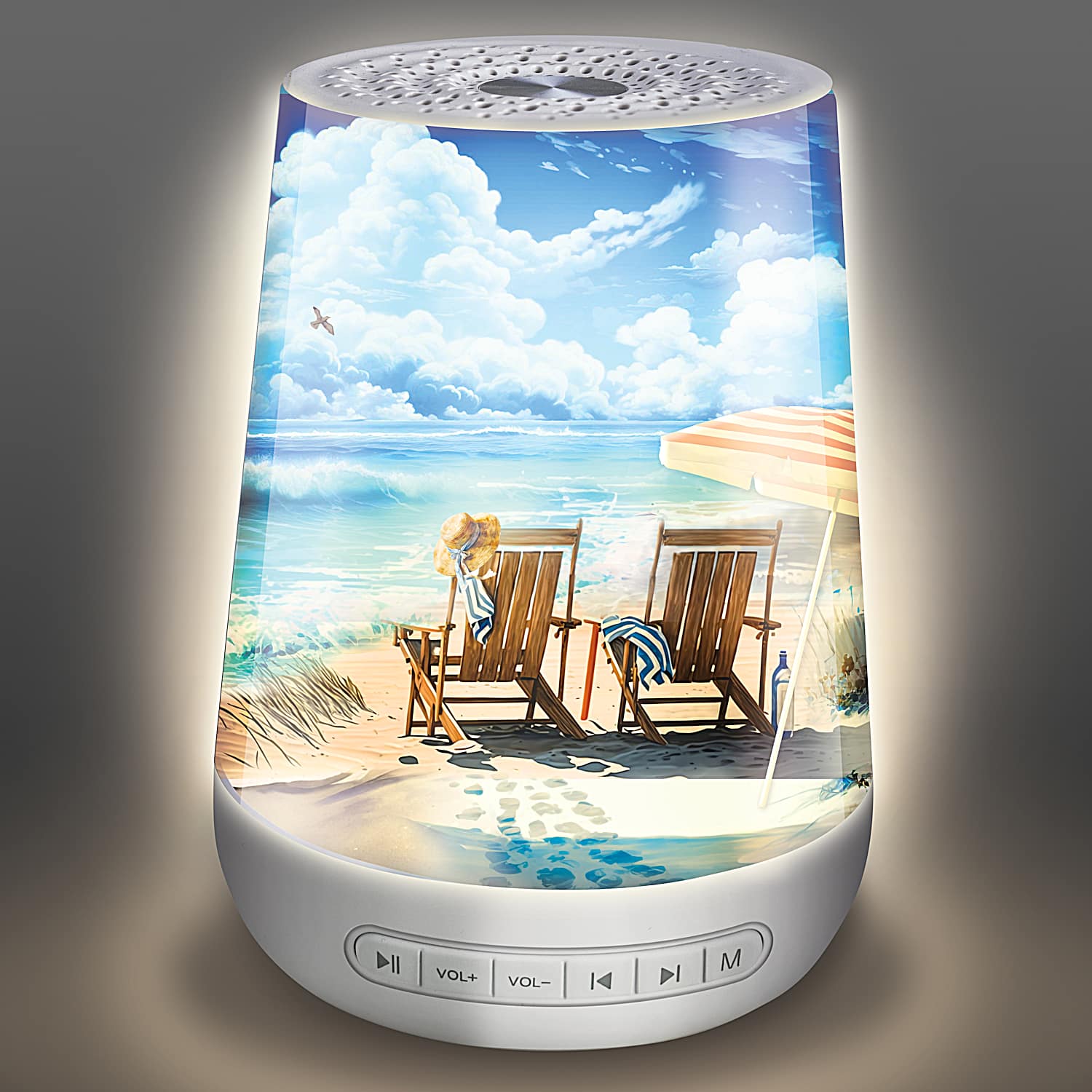 Illuminated Sound Machine That Emits 24 Soothing Sounds For