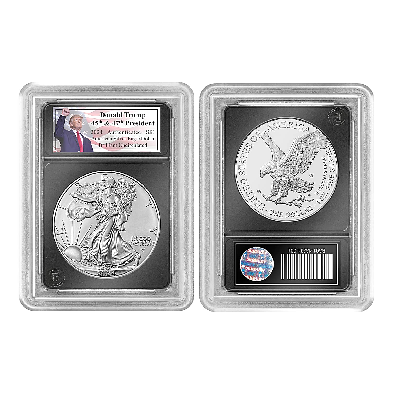 【 開梱 設置?無料 】 Eagle Silver 99.9% 2024 Limited Coin Tender Legal Edition 工芸品