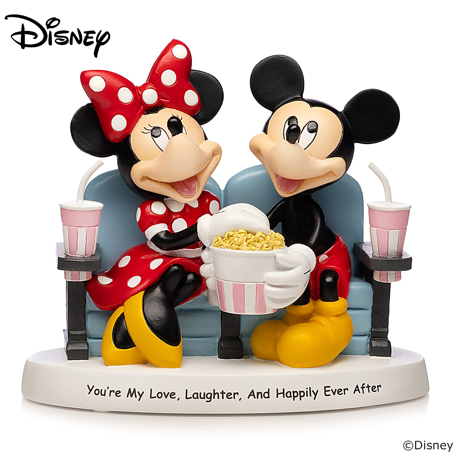 Disney Mickey Mouse & Minnie Mouse Love You Still Figurine