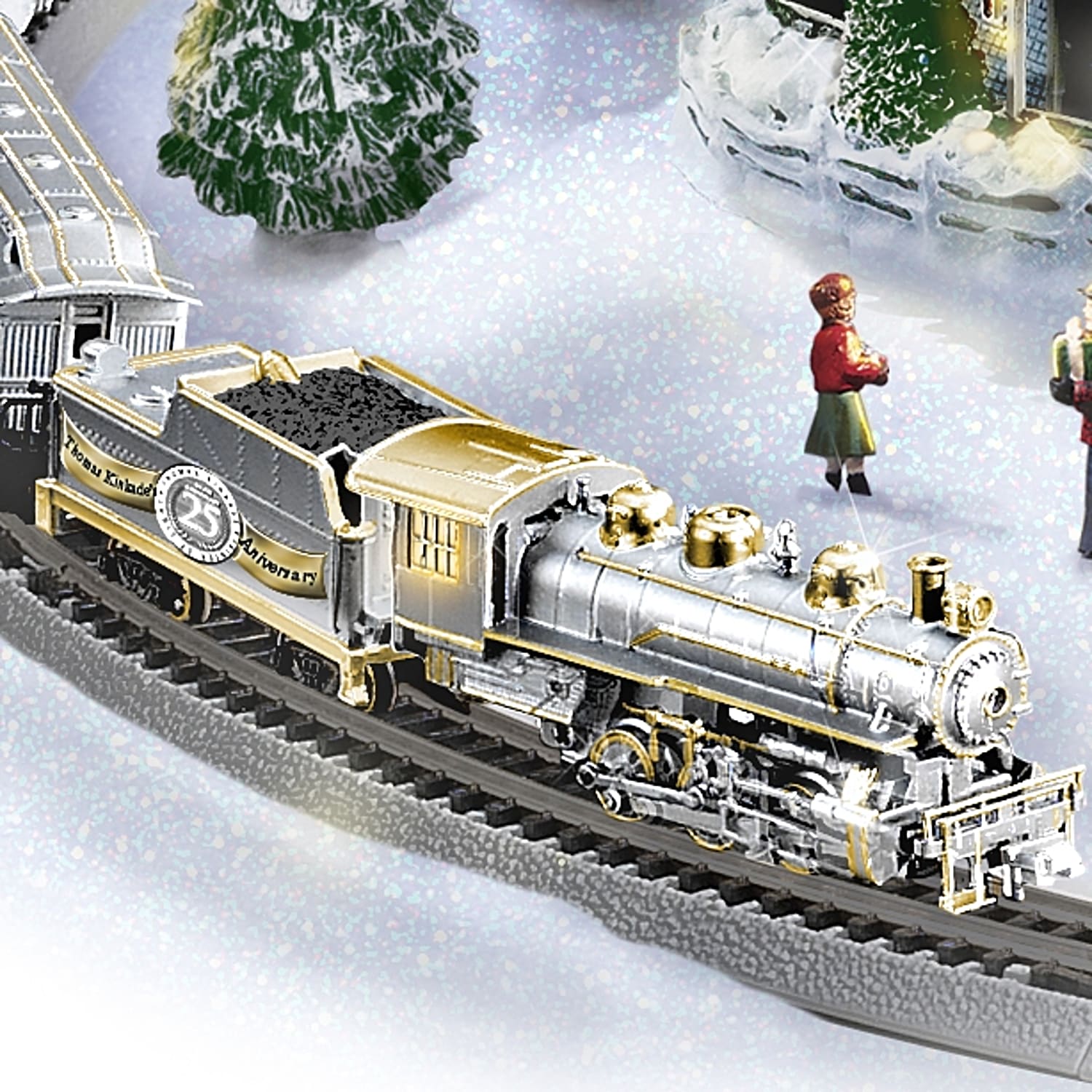 Thomas the train christmas train set hot sale