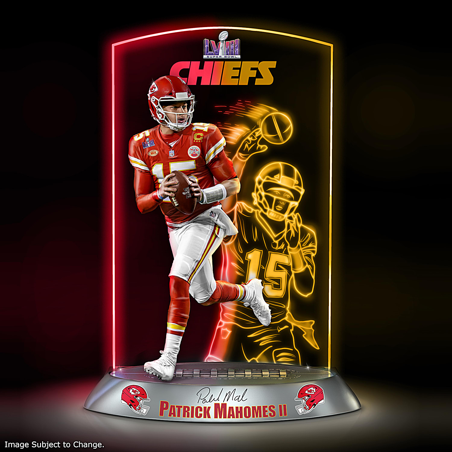 NFL Luminaries Patrick Mahomes II Sculpture