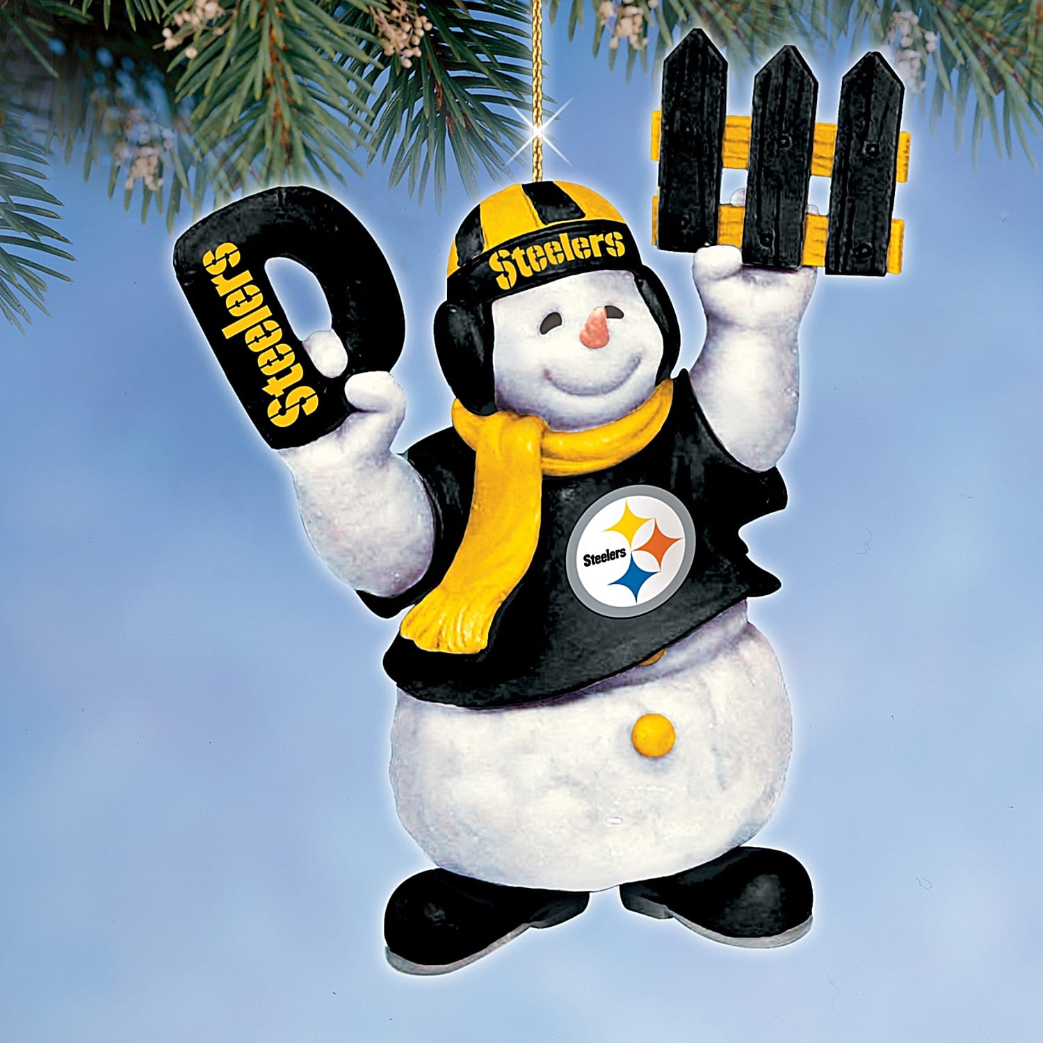 Pittsburgh Steelers Coolest Fans Ornament Collection