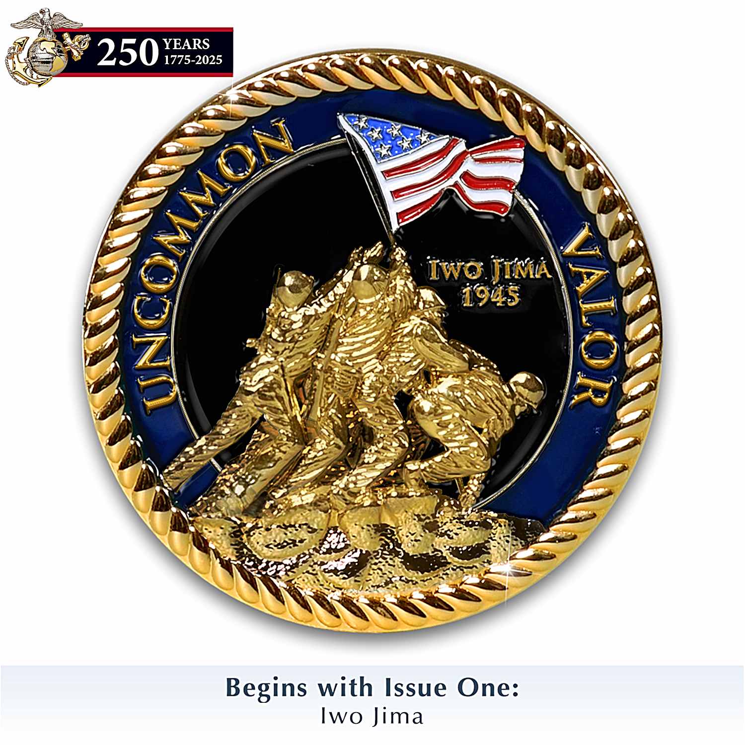 USMC Official Commemorative Challenge Coin Collection