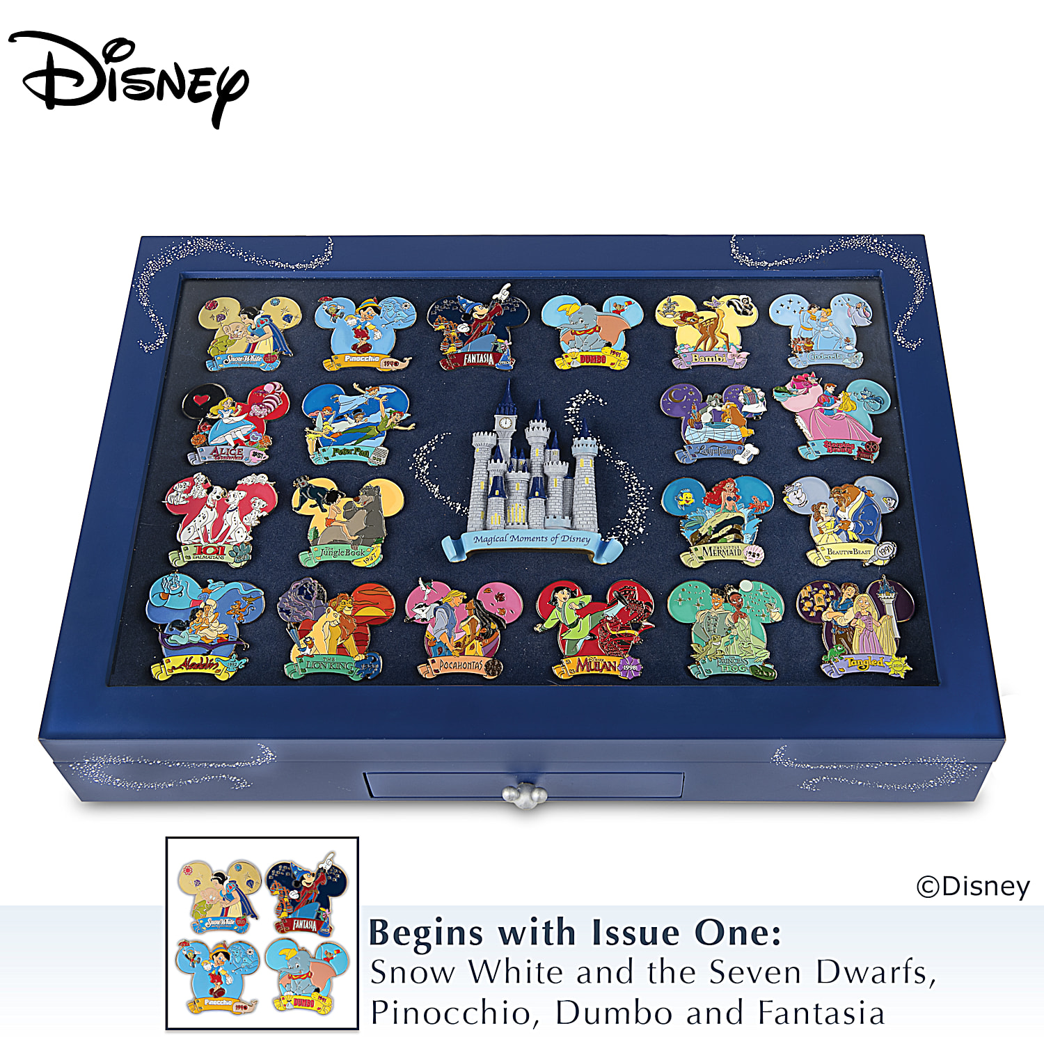 The Magical Moments Of Disney Pin Collection