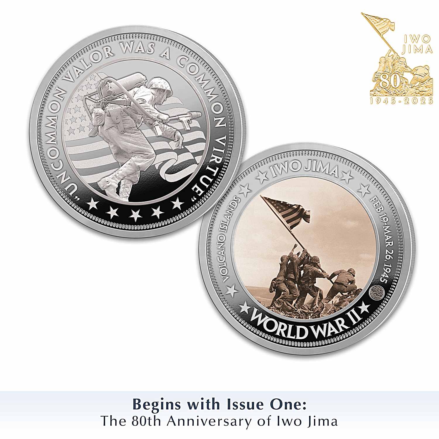 The American Battles Of The Pacific Theatre Silver-Plated