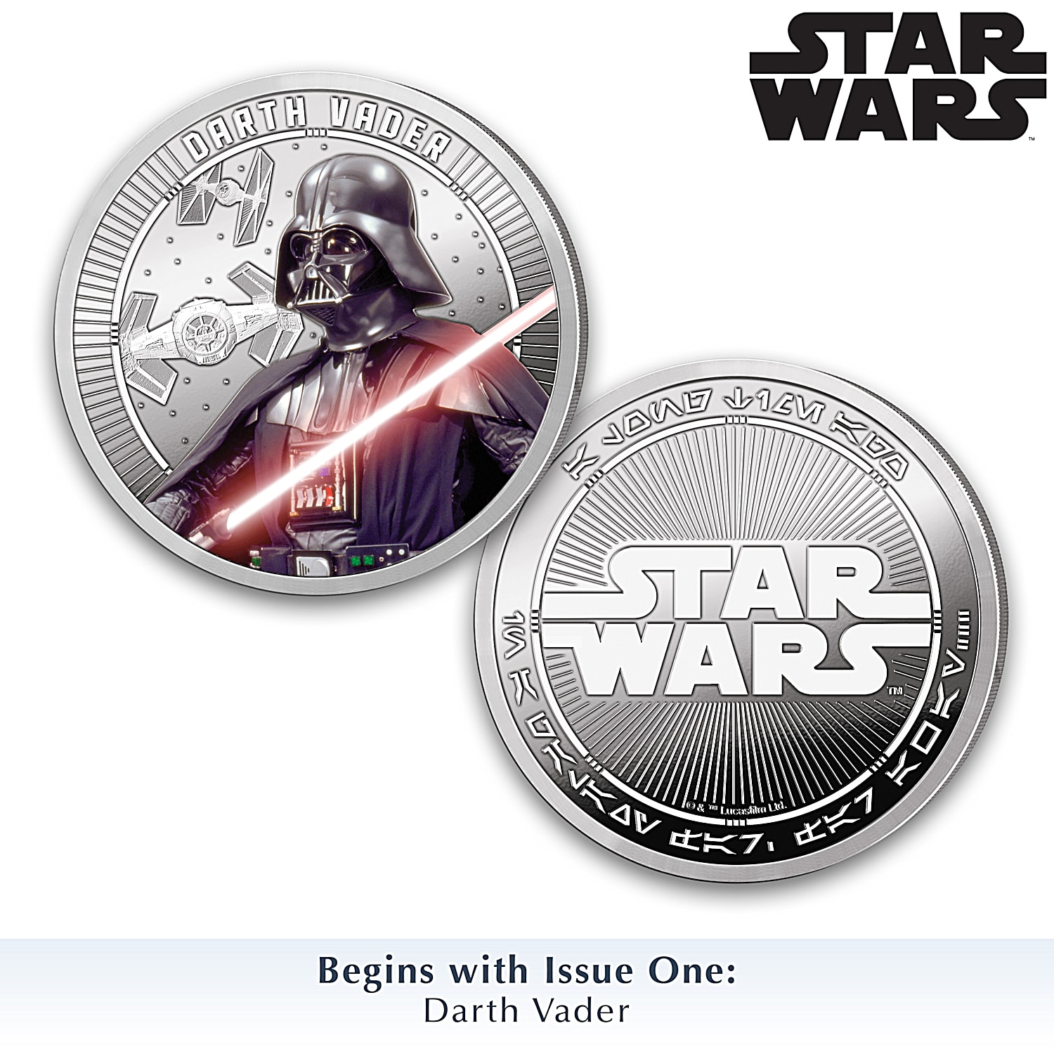 Disney STAR WARS Original Trilogy 99.9% Silver-Plated Proof