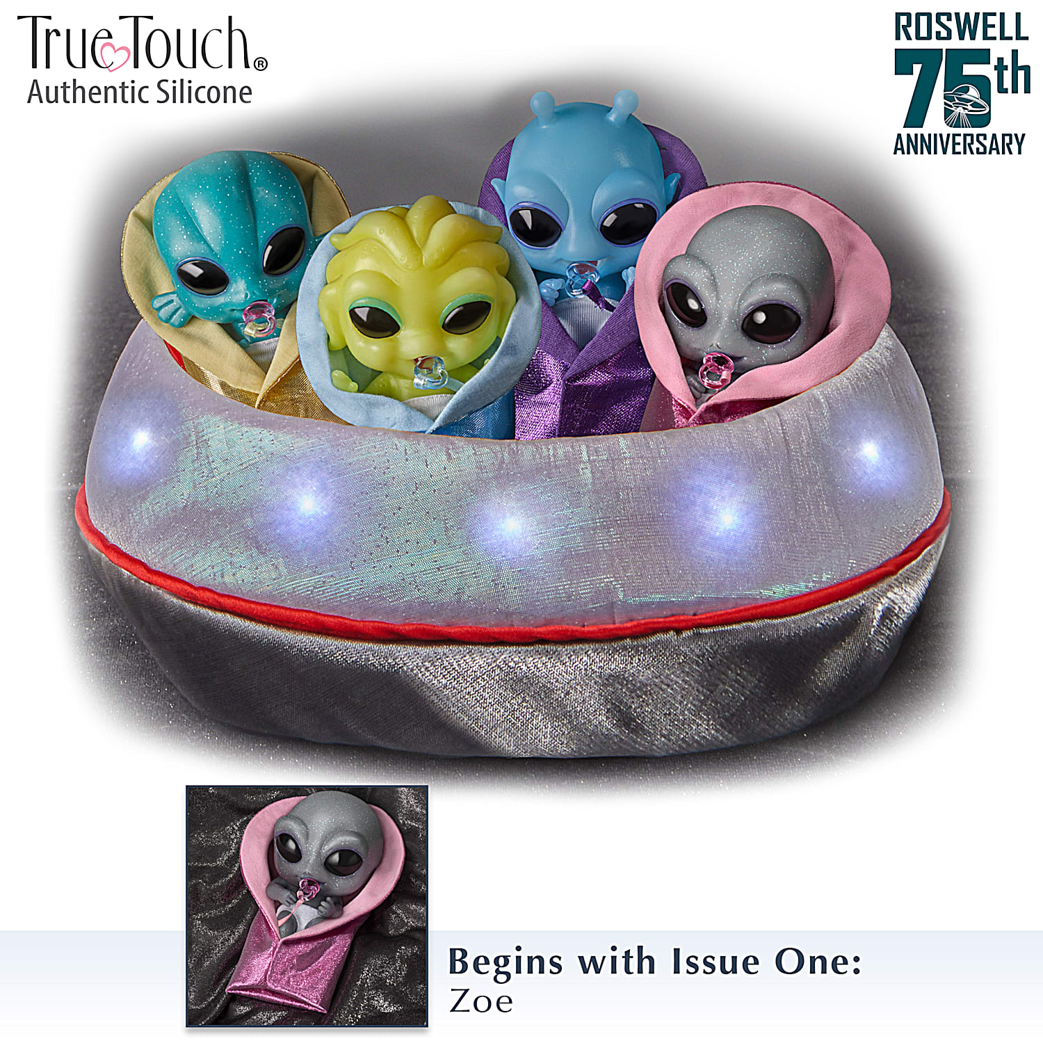 Silicone sales alien doll