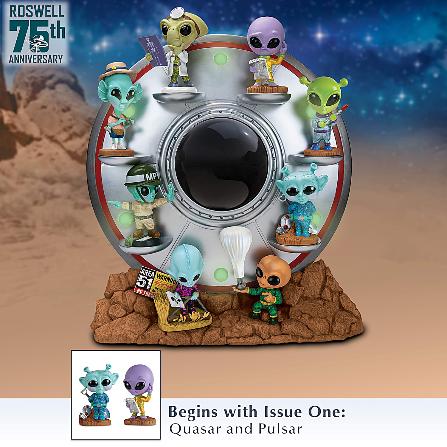 Return To Roswell Alien Figure Collection
